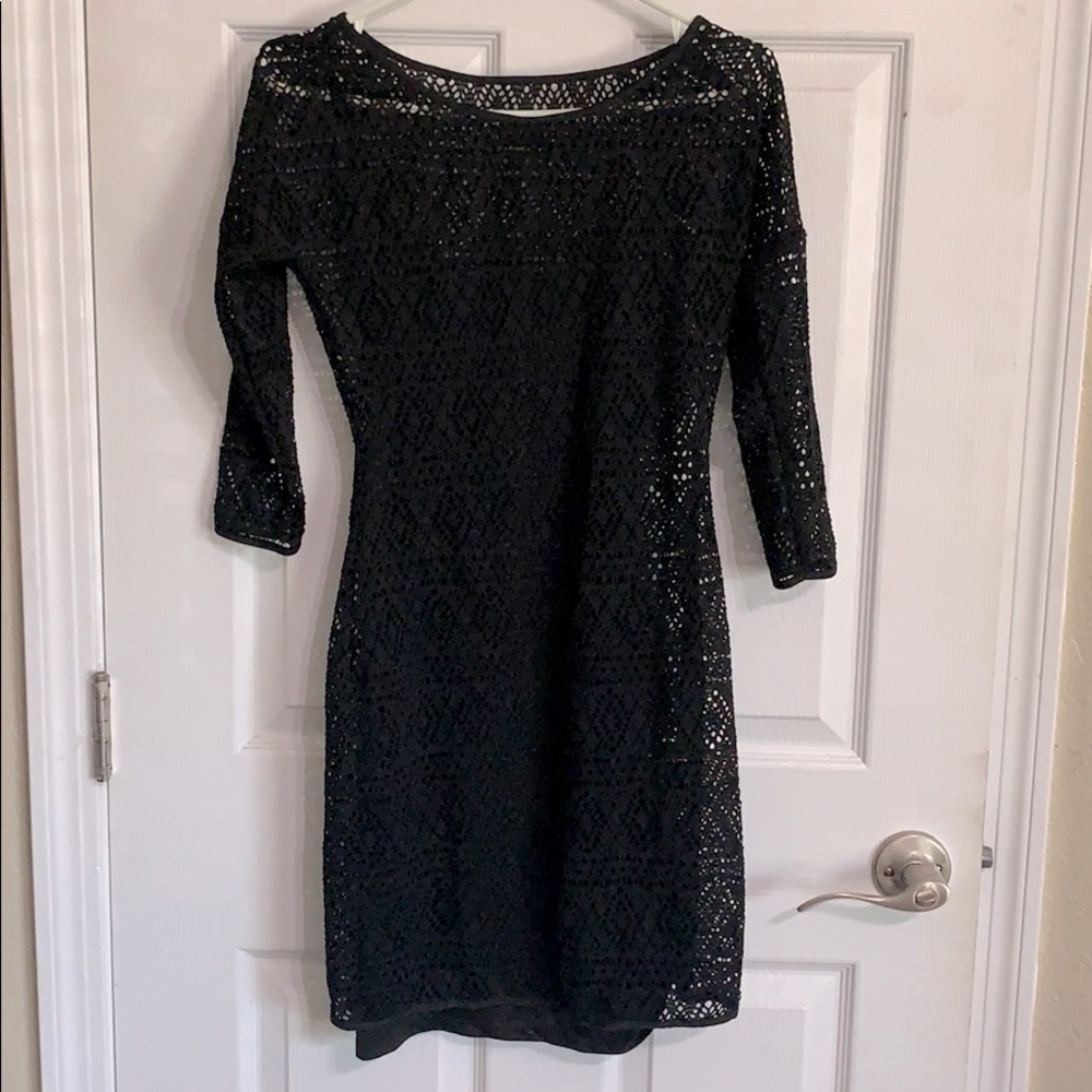 Express Black Dress (XS/TP)